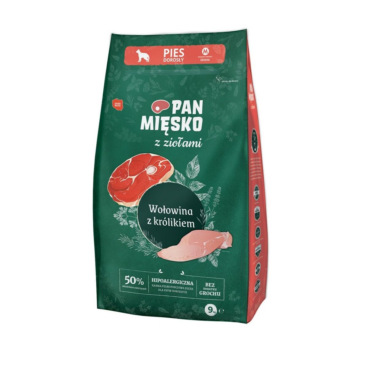 Dolina Noteci Premium Hundefutter – Rind, 9 Kg, Gluten- & Laktosefrei